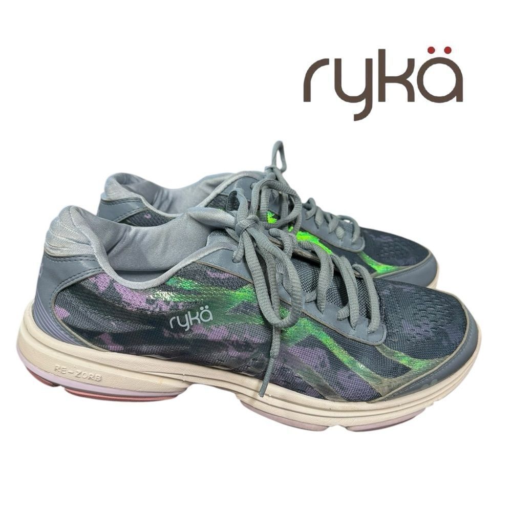 Ryka Devotion Plus 3 Women's Citadel Blue Walking Shoe Tennis Shoes Sneakers 9